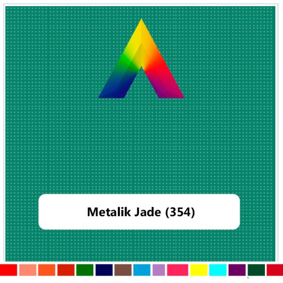 Akçalı Metalik Jade (354) Metalik Renkli Sprey Boya 400 ML Tüp