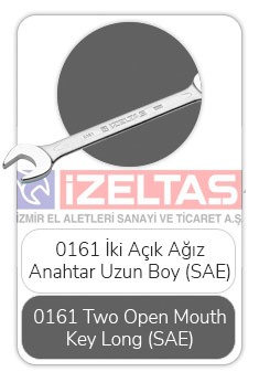 0161 İki Açık Ağız Anahtar Uzun Boy (SAE) (0161 Two Open Mouth Key Long (SAE))